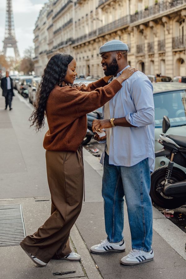 Marriage proposal, Paris